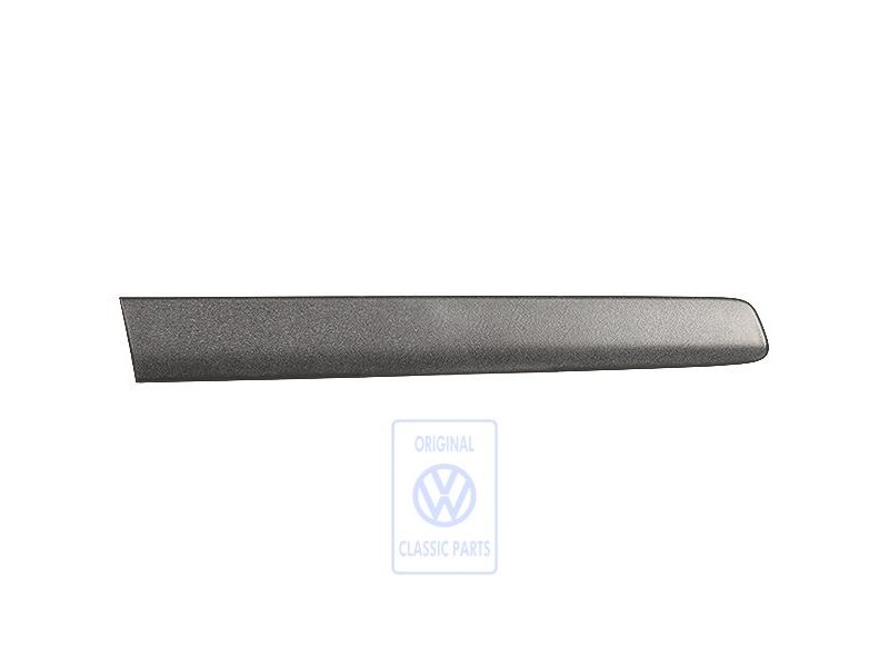 VW Original Moldura Protect. Para Lateral Negro Satinado - 6Q3853536 9B9