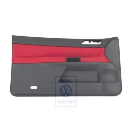 VW Original Panel De Puerta (Cuero) Rojo Flash/Antracita - 6Q3867011FFQMU