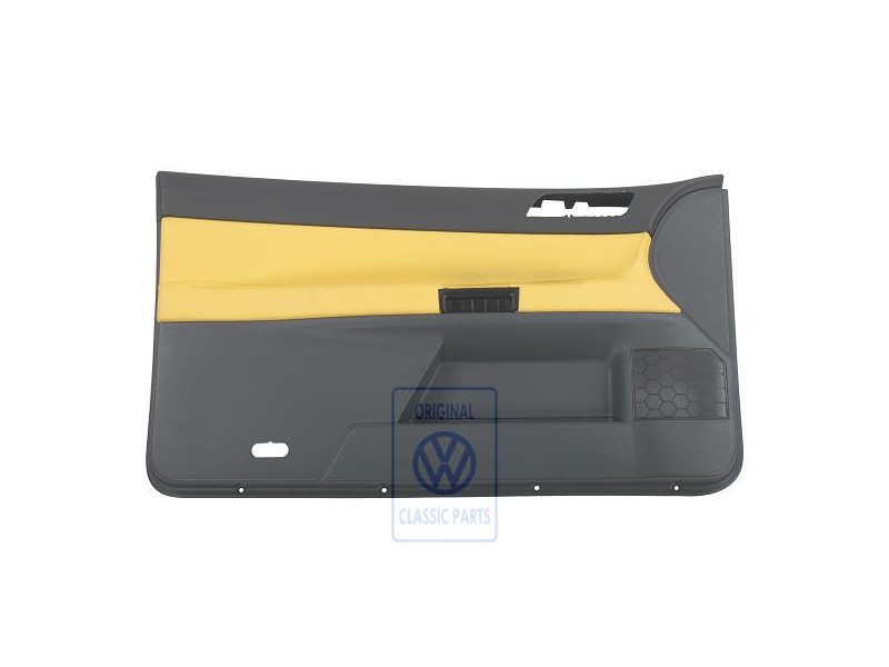 VW Original Panel De Puerta (Cuero) Yellow/Antracita - 6Q3867011FFQMV