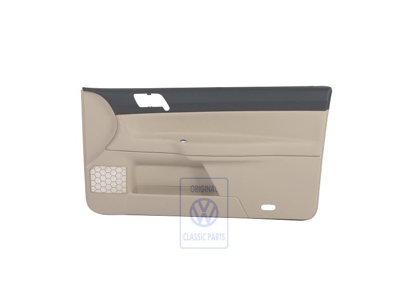 VW Original Panel Puerta (Cuero Sintetico) Antracita/Cream - 6Q3867012EMQMS