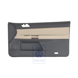 VW Original Panel Puerta (Cuero Sintetico) Antracita/Cream - 6Q3867012ENQMS
