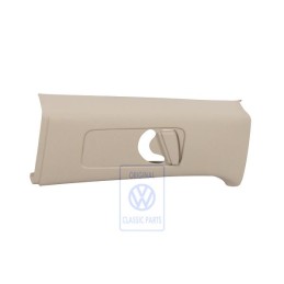 VW Original Guarnecido Pilares B Beige Crema - 6Q3867243A 6N6