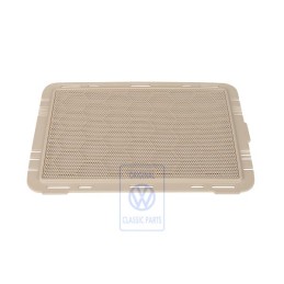 VW Original Recubrimiento Altavoz Beige Crema - 6Q3868149 3PT