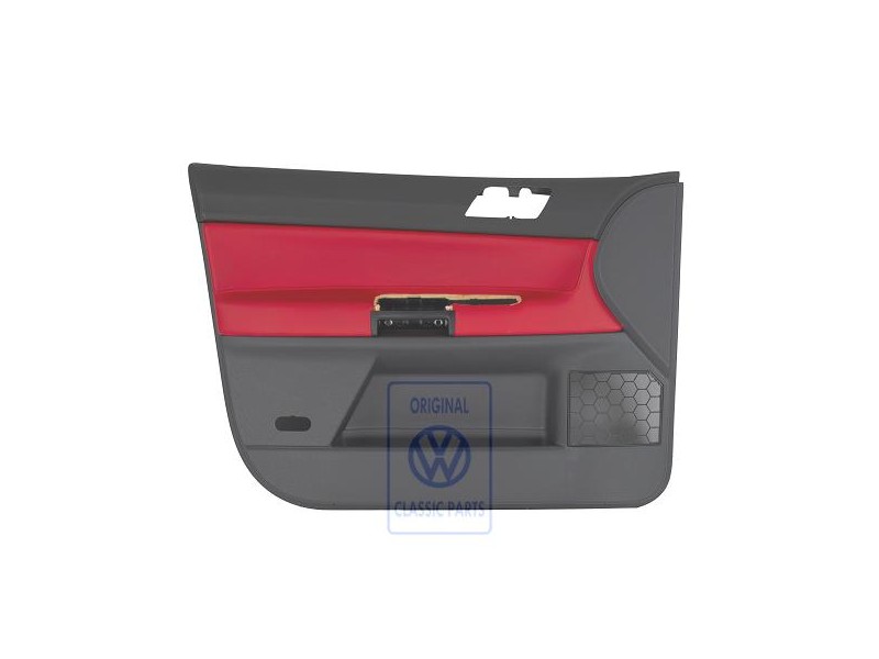 VW Original Panel De Puerta (Cuero) Yellow/Antracita - 6Q4867011HKQMV