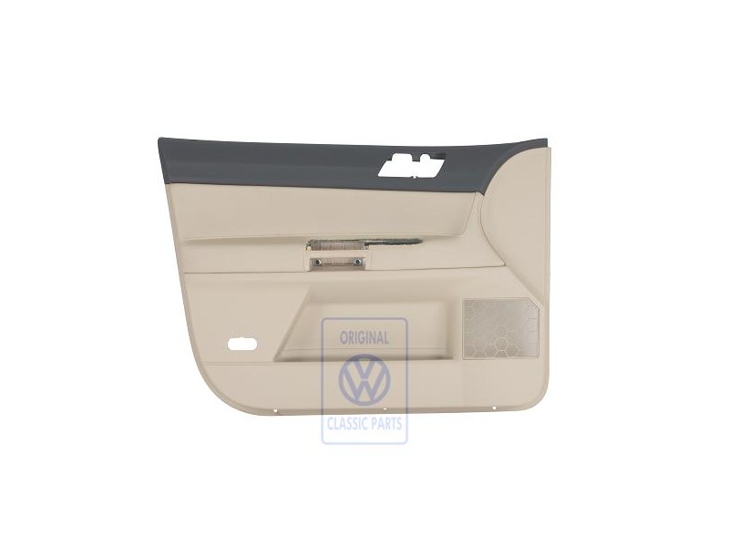 VW Original Panel Puerta (Cuero Sintetico) Antracita/Cream - 6Q4867011HNQMS