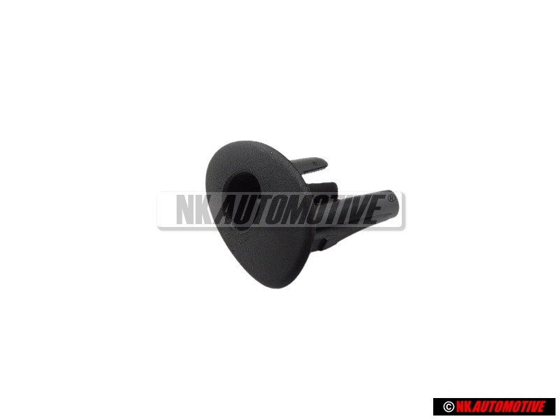 VW Original Guia P. Boton Negro Satinado - 6Q4867110C 9B9