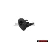 VW Original Guia P. Boton Negro Satinado - 6Q4867110C 9B9