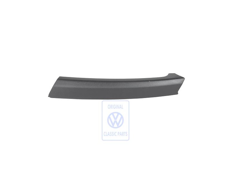 VW Original Cubierta Para Asidero Negro Satinado - 6Q4867172C 9B9