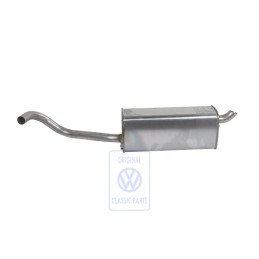VW Original Silenciador Final - 6Q6253609AS
