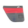 VW Original Panel De Puerta (Cuero) Rojo Flash/Antracita - 6Q6867211FTQMU