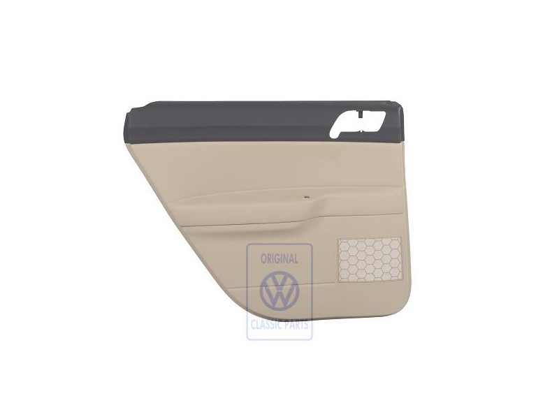 VW Original Panel Puerta (Cuero Sintetico) Antracita/Cream - 6Q6867211GBQMS