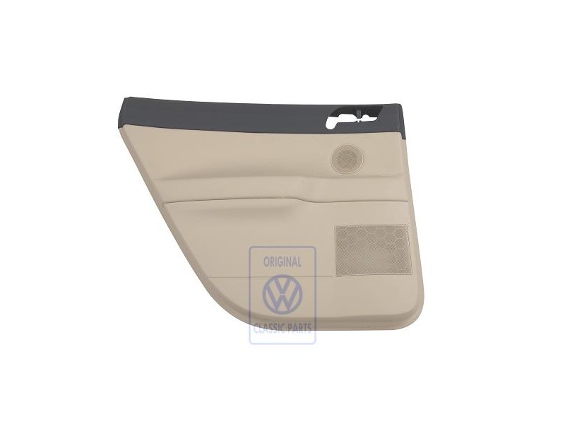 VW Original Panel Puerta (Cuero Sintetico) Antracita/Cream - 6Q6867211GCQMS