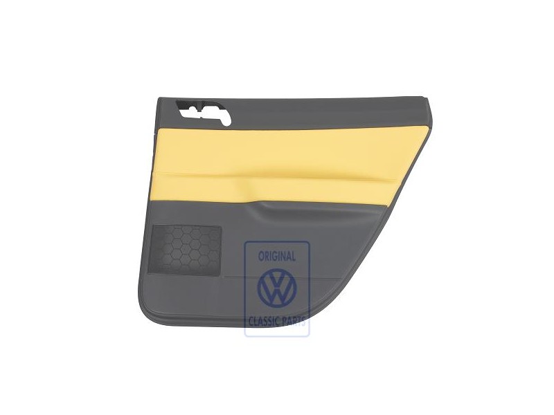 VW Original Panel De Puerta (Cuero) Yellow/Antracita - 6Q6867212FTQMV