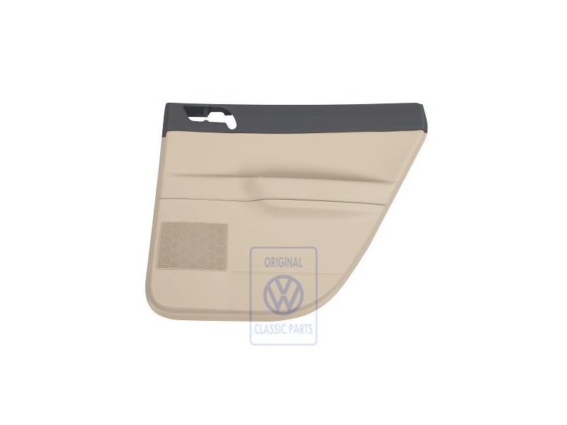 VW Original Panel Puerta (Cuero Sintetico) Antracita/Cream - 6Q6867212GBQMS
