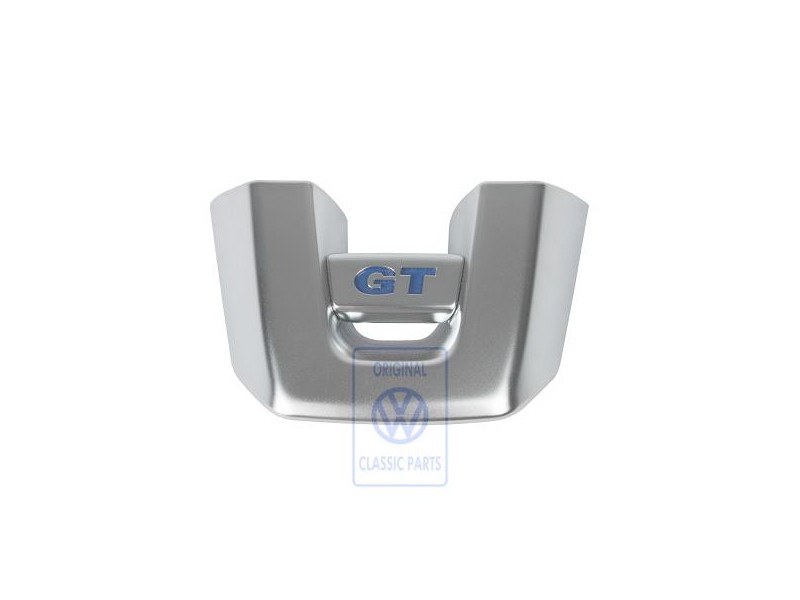 VW Original Tapa Protectora Para Volante Aluminio/Azul - 6R0419685H LKI