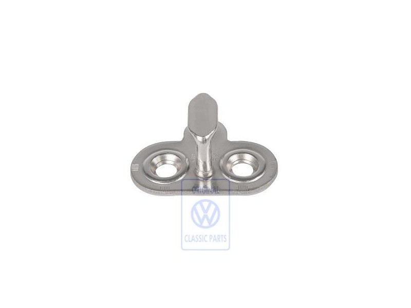 VW Original Placa De Cierre - 6X0827511A