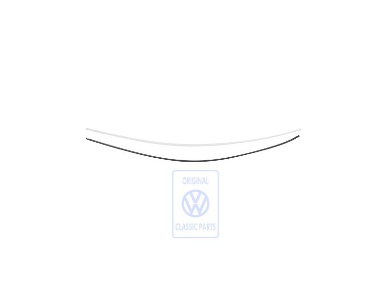 VW Original Liston Techo Negro Rally - 6X0853701H 03C