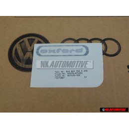 VW Original Rotulo Antracita/Plata - 6X0853750A 8Y8