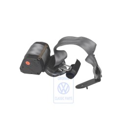 VW Original Cinturon Segur. Tres Puntos Gris Franela - 6X0857805H E66