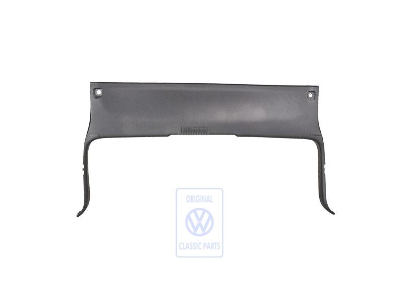VW Original Cubierta P. Portacerradura Negro Satinado - 6X0863459B B41
