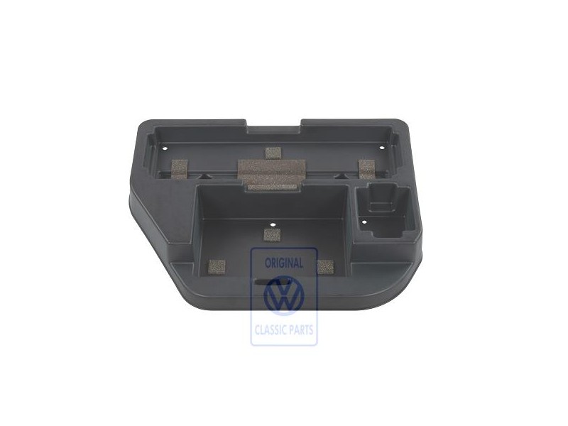 VW Original Pieza Llenado Para Maletero Negro Satinado - 6X0863466D 01C