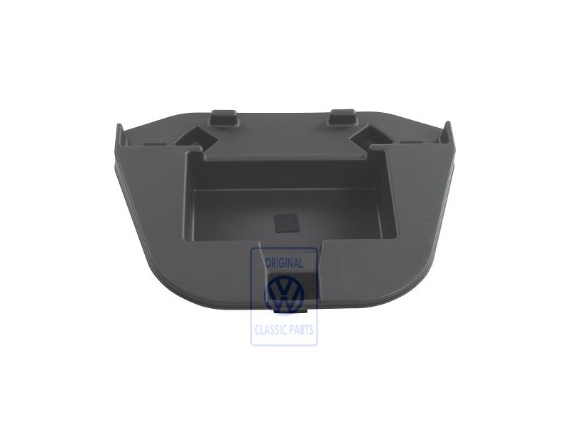 VW Original Pieza Llenado Para Maletero Negro Satinado - 6X0863466E 01C