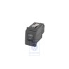 VW Original Conmutador P. Calefac. Asiento Negro Satinado - 6X0963563A 01C