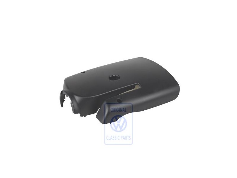 VW Original Cubierta P. Columna Direccion Negro Satinado - 6X1858559C 01C