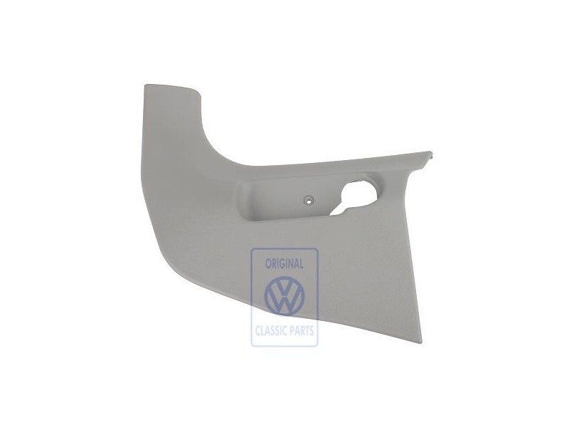 VW Original Guarnecido Pilares A Gris Franela - 6X1863483G U71