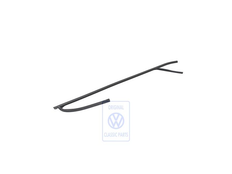 VW Original Guia Ventanilla Negro Satinado - 6X3837432E B41