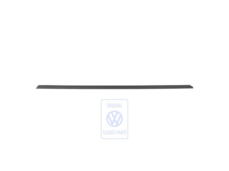 VW Original Junta Hueco Ventanilla Negro Satinado - 6X3837471E B41