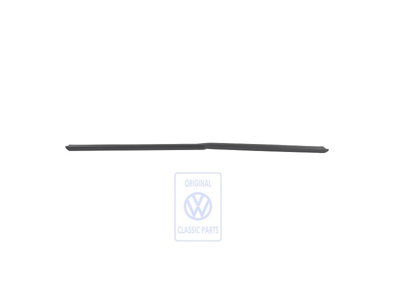 VW Original Junta Hueco Ventanilla Negro Satinado - 6X3837472E B41