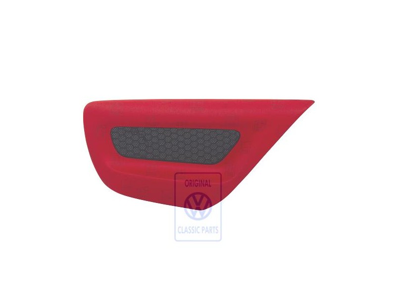 VW Original Revestimiento Lateral Rojo - 6X3867044G MJY