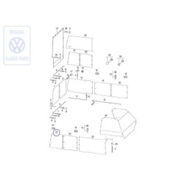 VW Original Cortina P.Ventanilla Lat. 