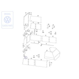 VW Original Cortina P.Ventanilla Lat. 