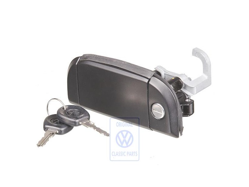 VW Original Manija Ext. Puerta, Negra - 701837205
