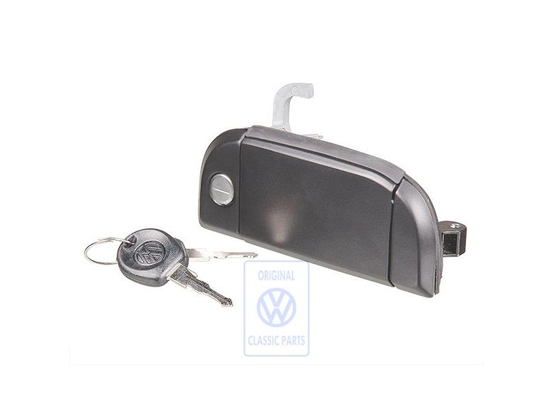 VW Original Manija Ext. Puerta, Negra - 701837206
