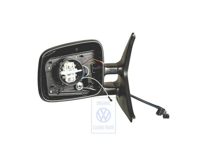 VW Original Caja De Espejo Exterior Negro Satinado - 701857507H 01C