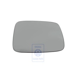 VW Original Cristal Espejo (Plano) Con Placa Soporte - 701857522J