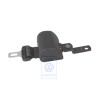 VW Original Cinturon Abdominal Automatico Negro Satinado - 701857809A 01C