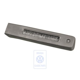 VW Original Cubierta Negro Satinado - 701858763 01C