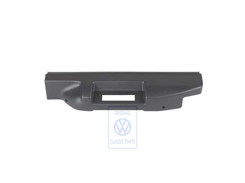 VW Original Revestimiento Armazon Asiento Negro Satinado - 701881317 01C
