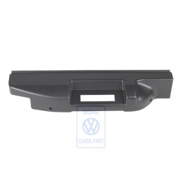 VW Original Revestimiento Armazon Asiento Negro Satinado - 701881318 01C
