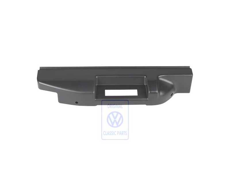 VW Original Revestimiento Armazon Asiento Negro Satinado - 701881318 01C