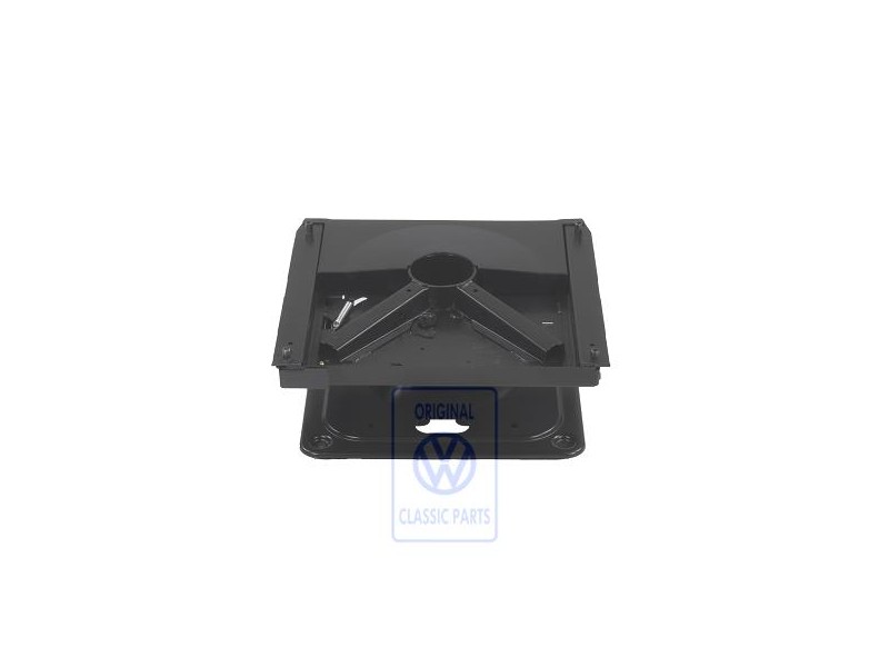 VW Original Armazon Del Asiento Negro - 701881677J 01A