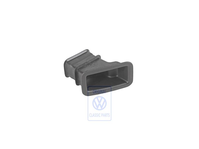 VW Original Bastidor Guia Negro Satinado - 701881948 01C
