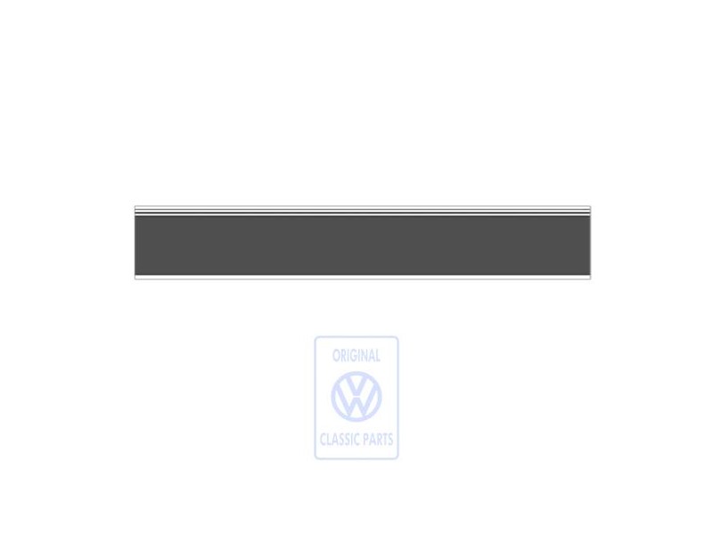 VW Original Lamina Decorat. Porton Posteri Gris Plata - 703854421 N7P