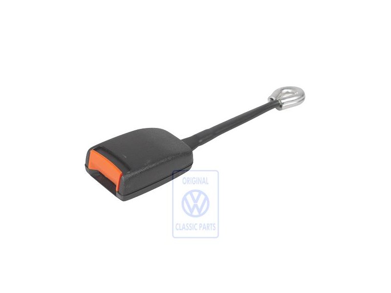 VW Original Cierre Cable Negro Satinado - 703857743 01C