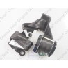 VW Original Cinturon Segur. Tres Puntos Negro Satinado - 705857812 01C