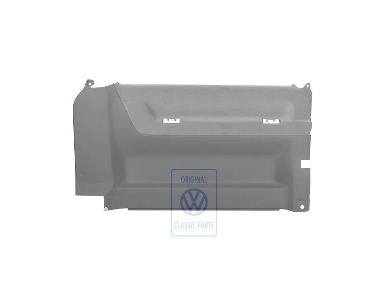 VW Original Revestimiento Pared Lateral Gris Franela - 705867040J HUP